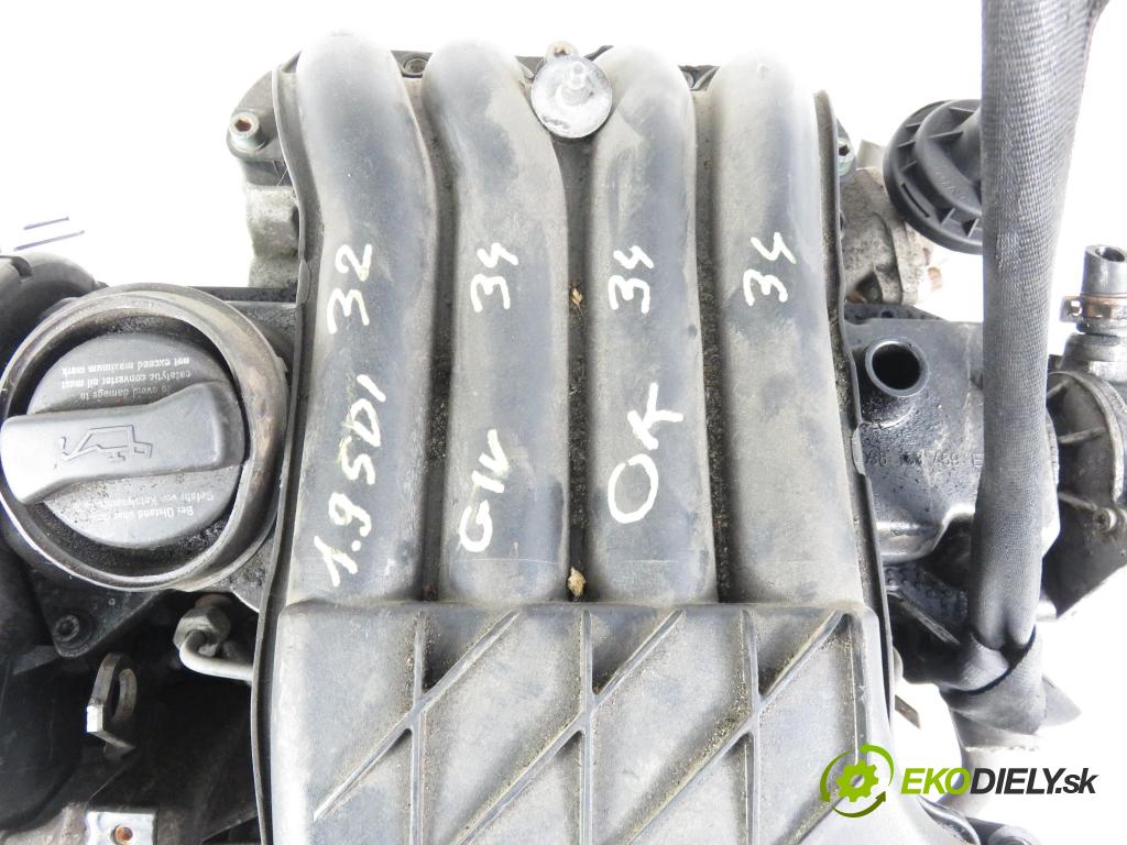 VW GOLF IV (1J1) HB 1999 50,00 1.9 SDI 68 - AQM 1896,00 Motor DIESEL AQM