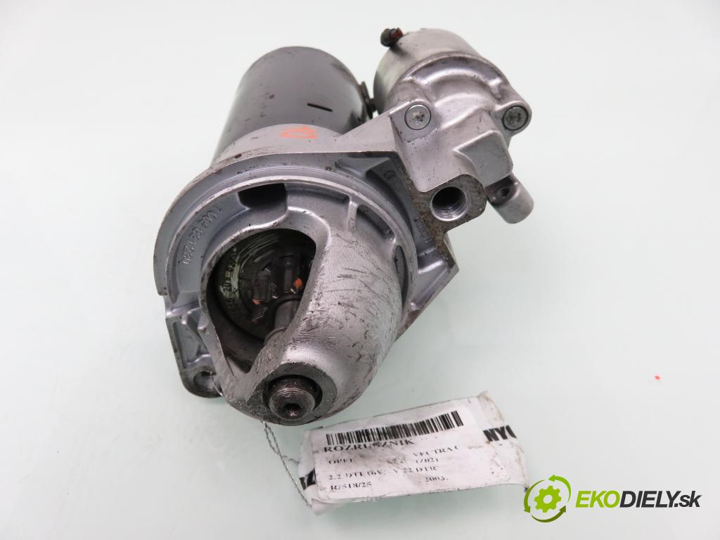 OPEL VECTRA C (Z02) LIFTBACK 2003 92,00 2.2 DTI 16V 125 - Y 22 DTR 2172,00 Štartér F1004C (Štartér)