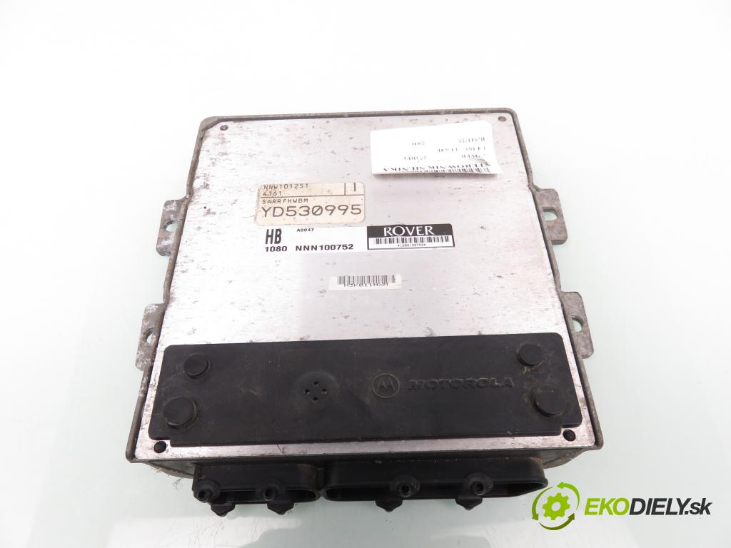 ROVER 25 (RF) HB 2001 76,00 1.4 16V - 14 K4F 1396,00 Riadiaca jednotka Motor NNW101251 ; NNN100752