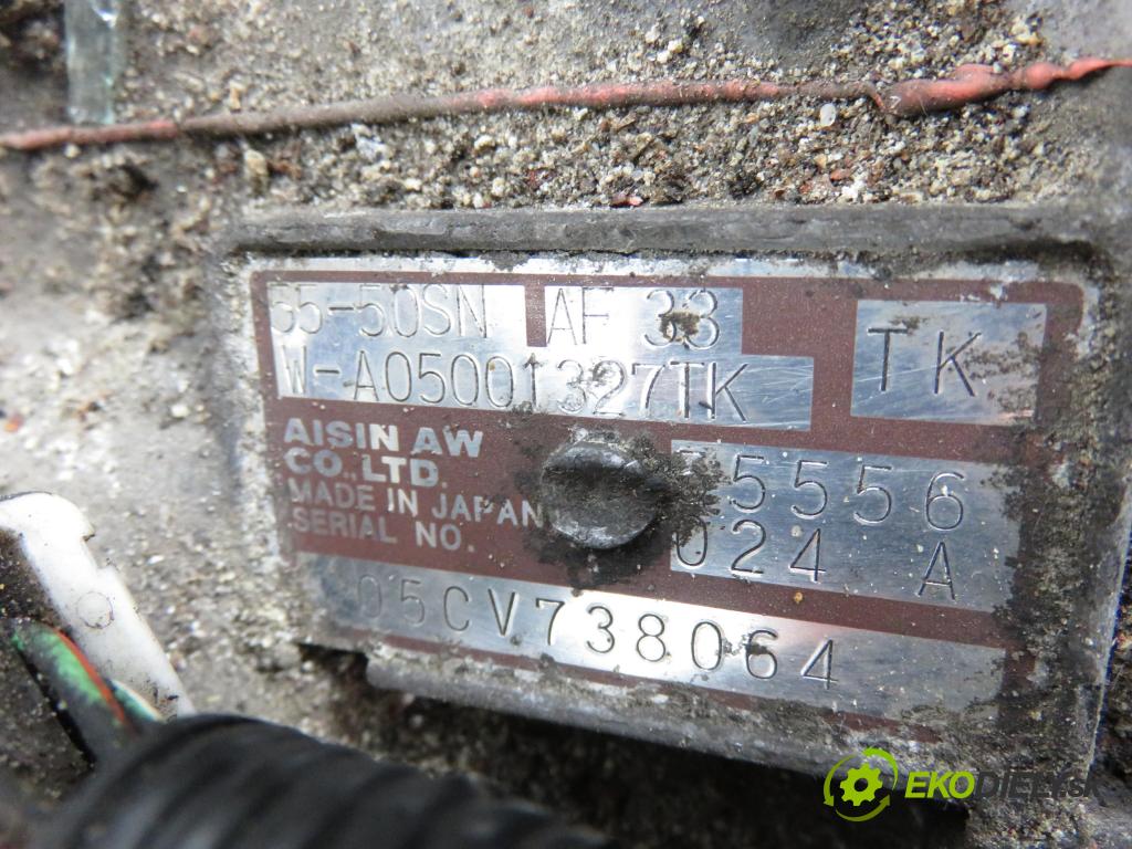 OPEL SIGNUM HB 2004 155,00 3.2 V6 - Z 32 SE 3175,00 převodovka AUTOMATICKÝ 55556024 ; 5550SN ; 05CV738064