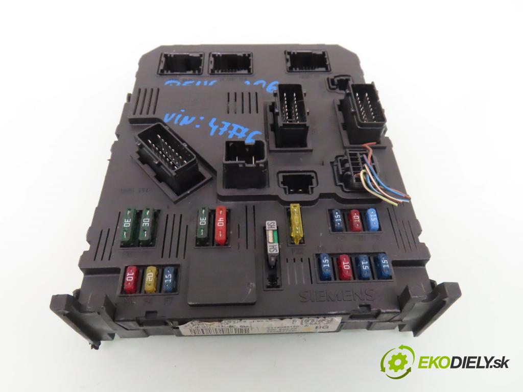 PEUGEOT 206 liftback (2A/C) HB 2003 44,00 1.1 60 - HFZ 1124,00 MODUL BSI S118085120A ; 9649627980