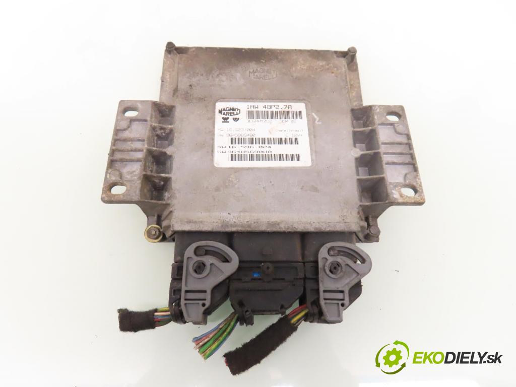 PEUGEOT 206 liftback (2A/C) HB 2003 44,00 1.1 60 - HFZ 1124,00 Riadiaca jednotka Motor IAW48P27A ; 9648569080