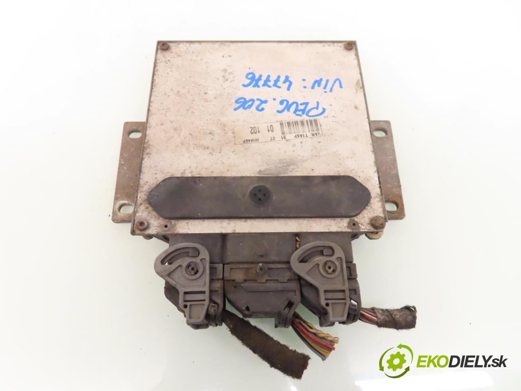 PEUGEOT 206 liftback (2A/C) HB 2003 44,00 1.1 60 - HFZ 1124,00 Riadiaca jednotka Motor IAW48P27A ; 9648569080