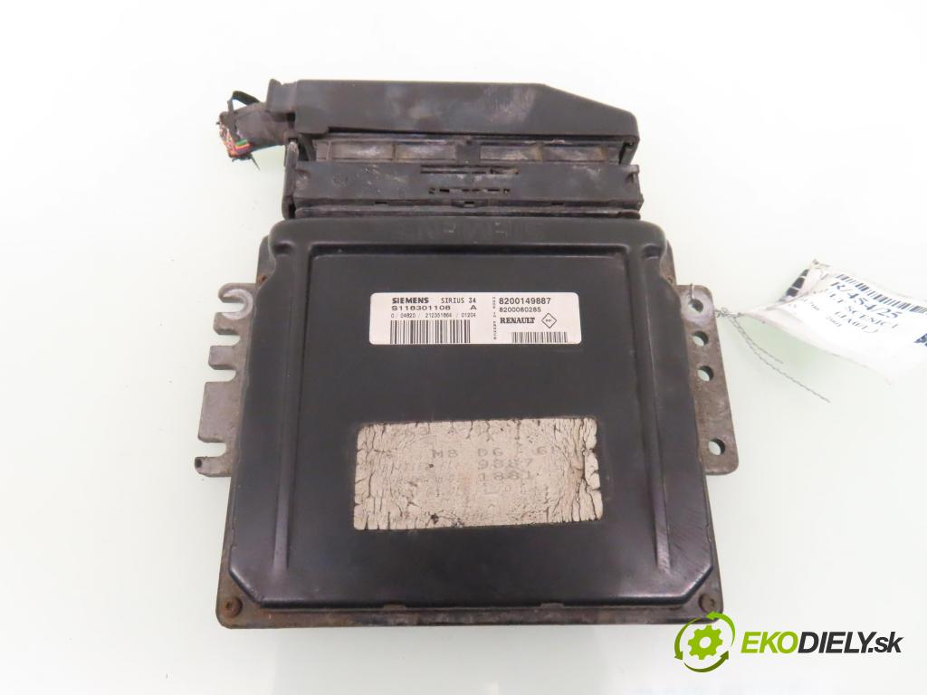 RENAULT SCENIC I (JA0/1_) MINIVAN 2001 79,00 1.6 - K4M 700 1598,00 Riadiaca jednotka Motor S118301108A ; 8200149887