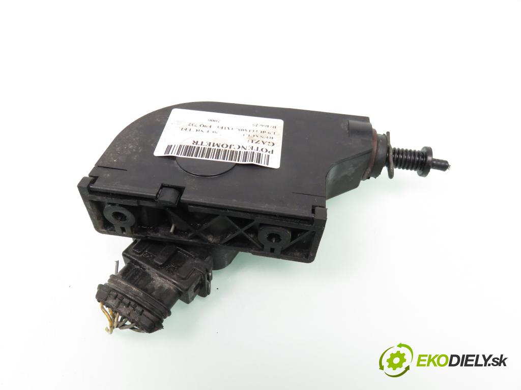 RENAULT SCENIC I (JA0/1_) MINIVAN 2000 75,00 1.9 dCi 102 - F9Q 732 1870,00 Potenciometer plynu 8200139460 (Potenciometer plynového pedálu)