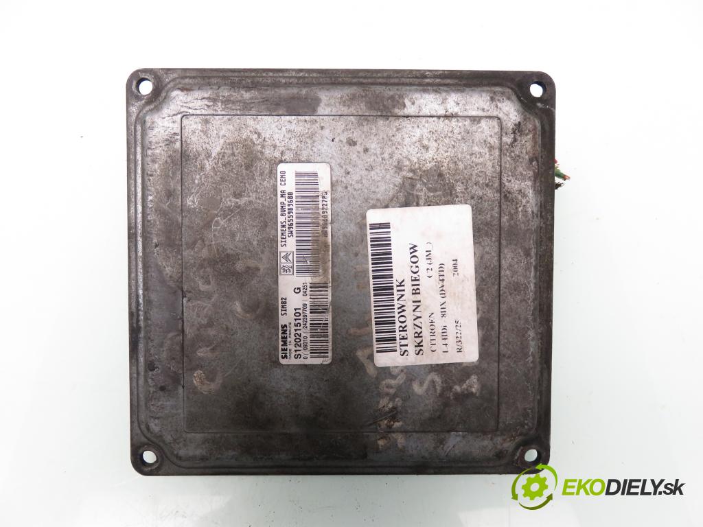 CITROEN C2 (JM_) HB 2004 52,00 1.4 HDi - 8HX (DV4TD) 1398,00 Riadiaca jednotka prevodovky S120215101G ; 9655989680