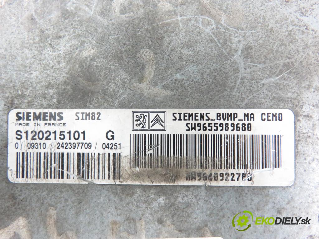 CITROEN C2 (JM_) HB 2004 52,00 1.4 HDi - 8HX (DV4TD) 1398,00 Riadiaca jednotka prevodovky S120215101G ; 9655989680