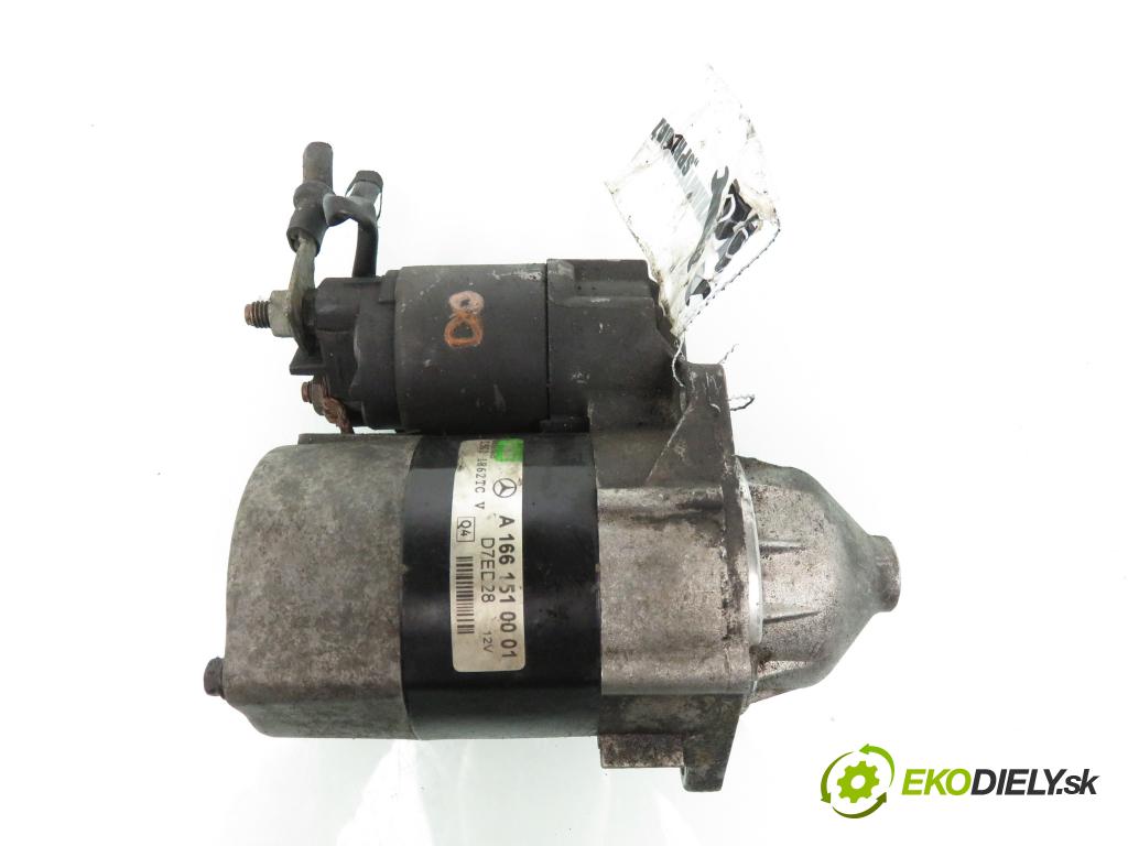 MERCEDES-BENZ KLASA A (W168) HB 2002 75,00 1.6 102 A 160  M 166.960 1598,00 startér A1661510001 (Startér)