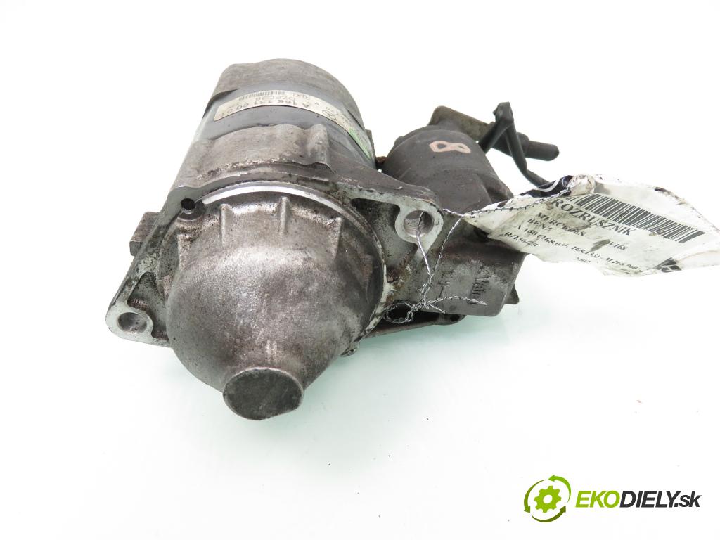 MERCEDES-BENZ KLASA A (W168) HB 2002 75,00 1.6 102 A 160  M 166.960 1598,00 startér A1661510001 (Startér)