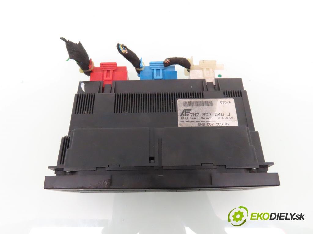 SEAT ALHAMBRA (7V8, 7V9) VAN 2005 85,00 2.0 i - ATM 1984,00 Panel topení KLIMATRONIK 7M7907040J ; 5HB00796331