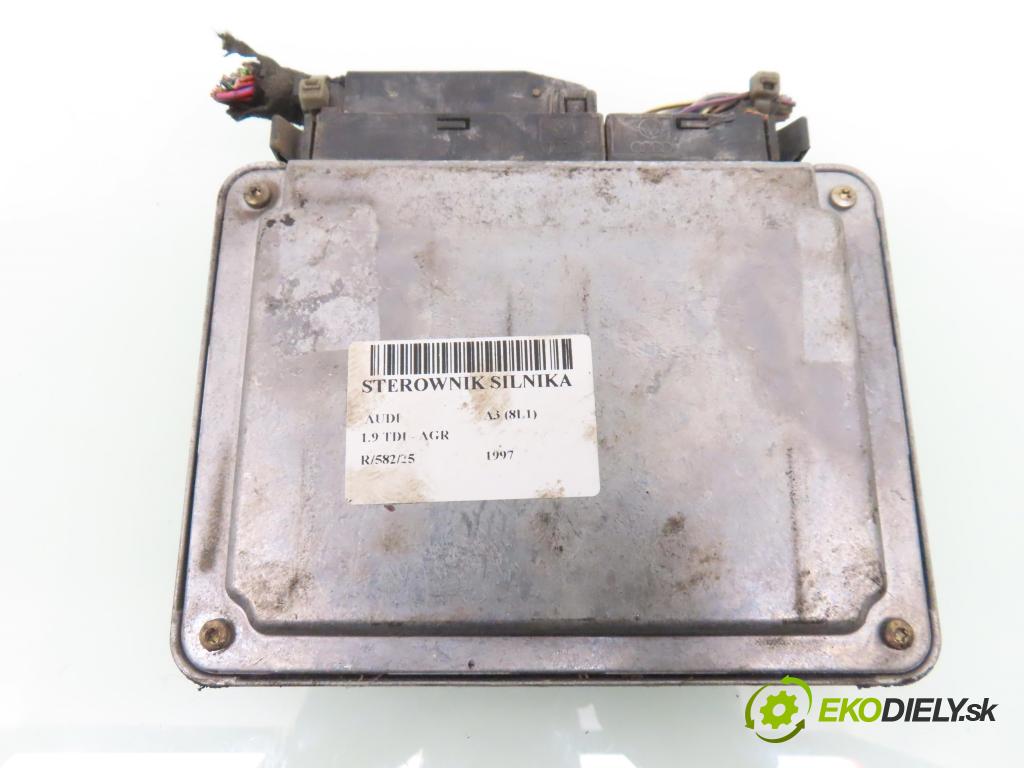 AUDI A3 (8L1) HB 1997 66,00 1.9 TDI - AGR 1896,00 Riadiaca jednotka Motor 038906018AH ; 0281001693
