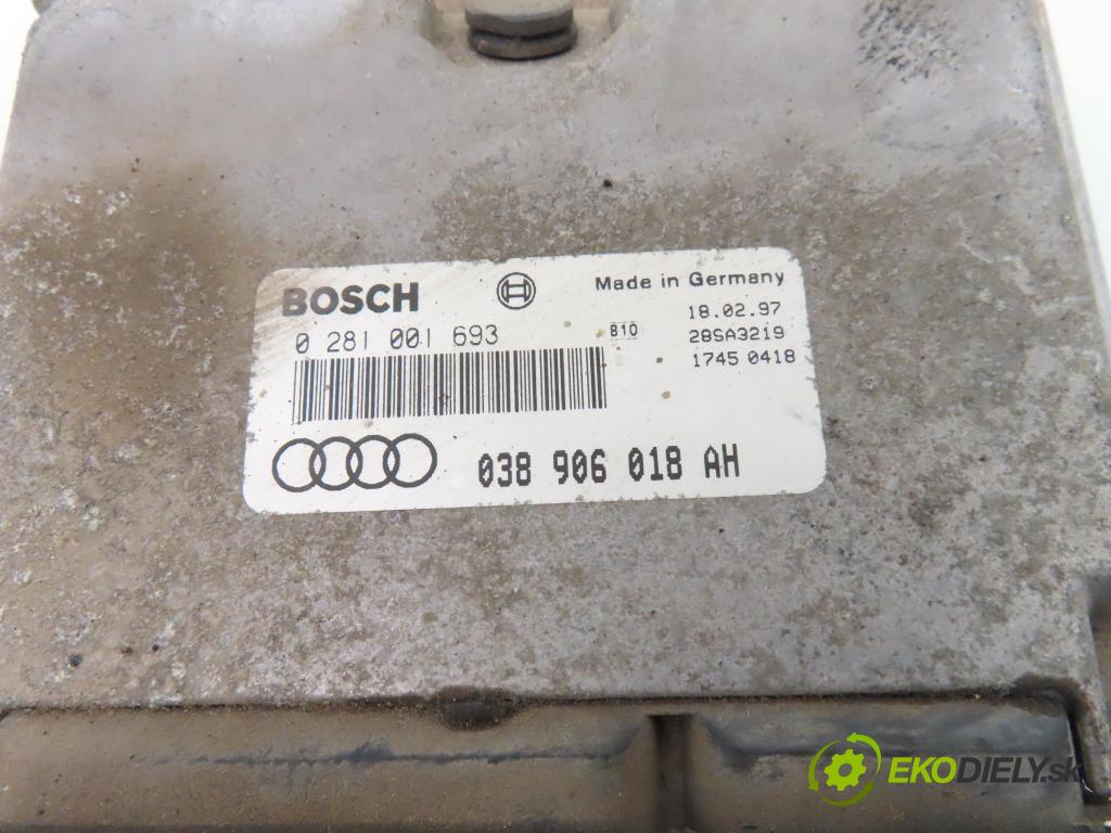 AUDI A3 (8L1) HB 1997 66,00 1.9 TDI - AGR 1896,00 Riadiaca jednotka Motor 038906018AH ; 0281001693