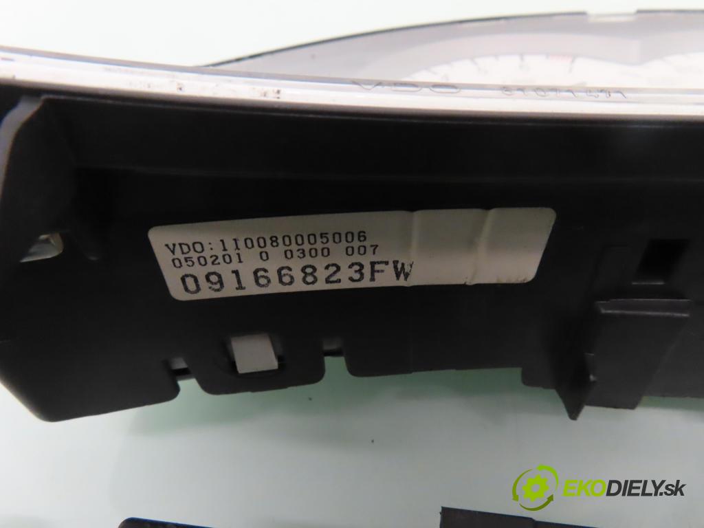 OPEL CORSA C (X01) HB 2001 55,00 1.2 16V 75 - Z 12 XE 1199,00 spinačka / imobilizéra IMMO / Riadiaca jednotka 0261206074 ; 09115112 ; 09166823FW