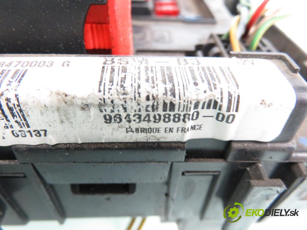 CITROEN C2 (JM_) HB 2004 52,00 1.4 HDi - 8HX (DV4TD) 1398,00 MODUL BSM 9643498880 ; T118470003G