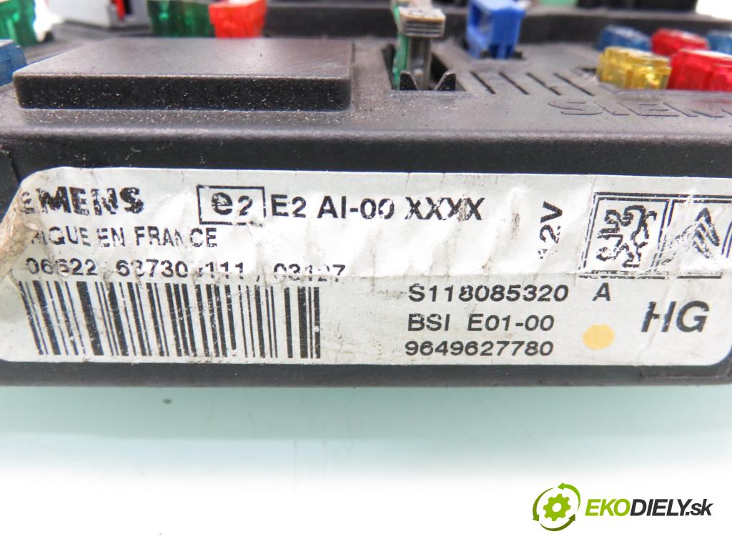 CITROEN XSARA PICASSO (N68) MINIVAN 2000 85,00 1.8 16V - 6FZ (EW7J4) 1749,00 MODUL BSI 9649627780 ; S118085320
