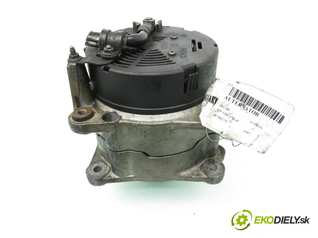 AUDI A3 (8L1) HB 1997 66,00 1.9 TDI - AGR 1896,00 Alternátor 0123515021 ; 038903023J (Alternátor)