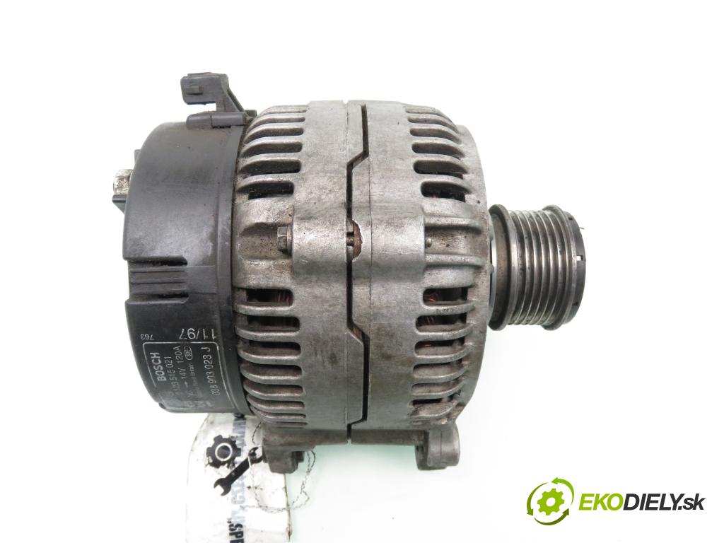 AUDI A3 (8L1) HB 1997 66,00 1.9 TDI - AGR 1896,00 Alternátor 0123515021 ; 038903023J (Alternátor)