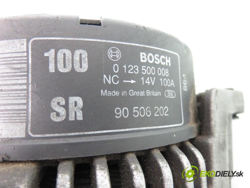 OPEL VECTRA B Kombi (J96) KOMBI 1997 60,00 2.0 DI 16V 82 - X 20 DTL 1995,00 Alternátor 0123500008 ; 90506202 (Alternátor)