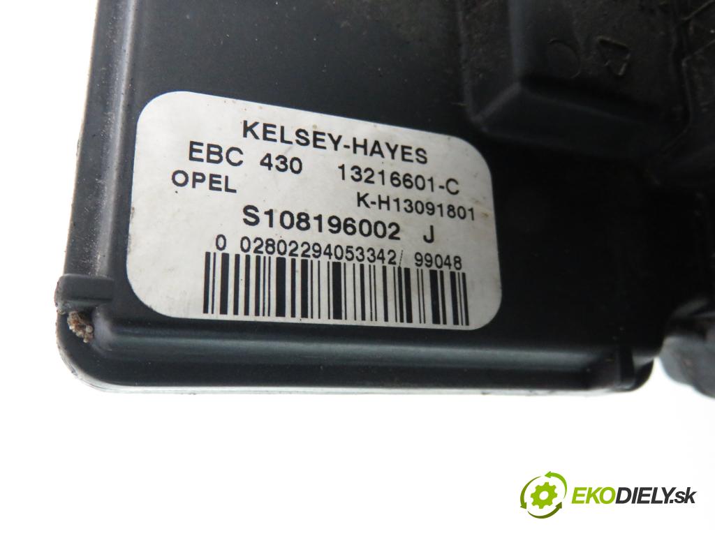 OPEL VECTRA B (J96) LIFTBACK 1999 85,00 1.8 i 16V ECOTEC  X 18 XE 1799,00 Pumpa ABS 13216601C ; S108196002J ; 13091801 (Pumpa ABS)