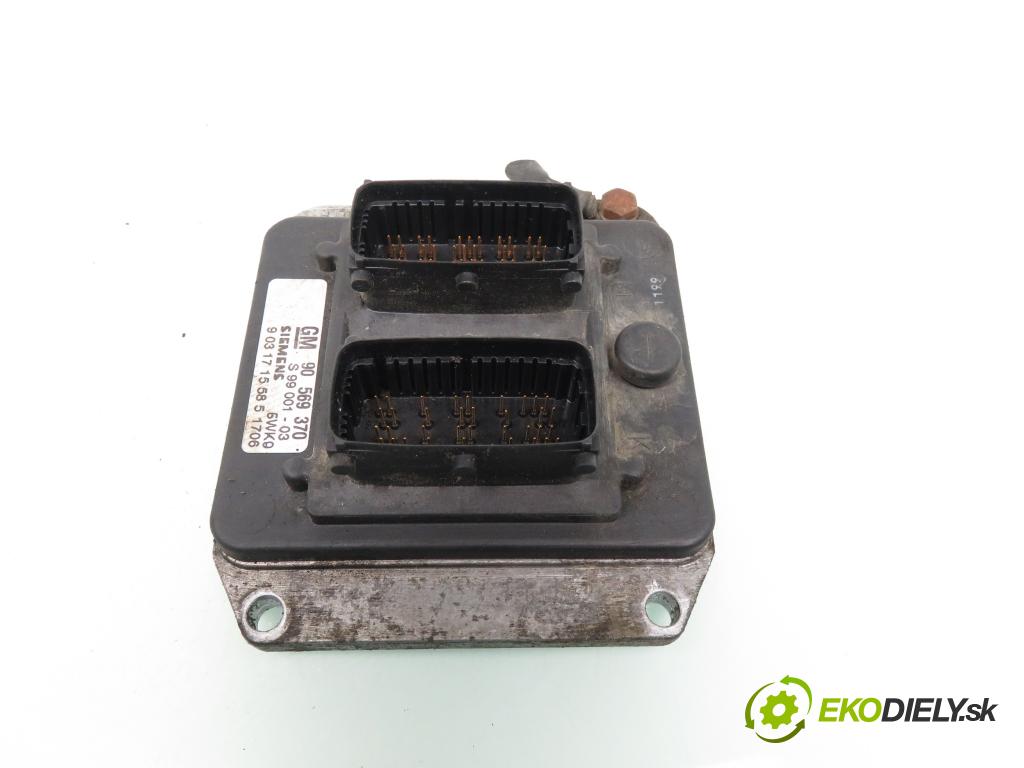 OPEL VECTRA B (J96) LIFTBACK 1999 85,00 1.8 i 16V ECOTEC  X 18 XE 1799,00 Riadiaca jednotka Motor 90569370 ; 5WK91706
