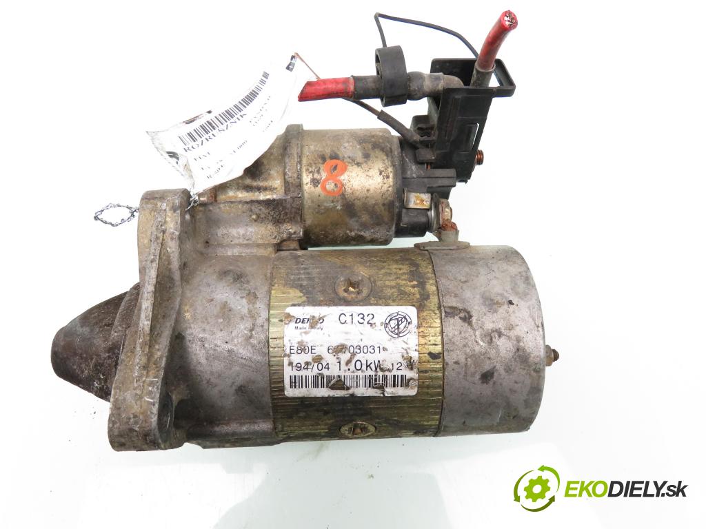 FIAT PANDA (169_) HB 2004 40,00 1.1 54 - 187 A1.000 1108,00 Štartér C132 (Štartér)