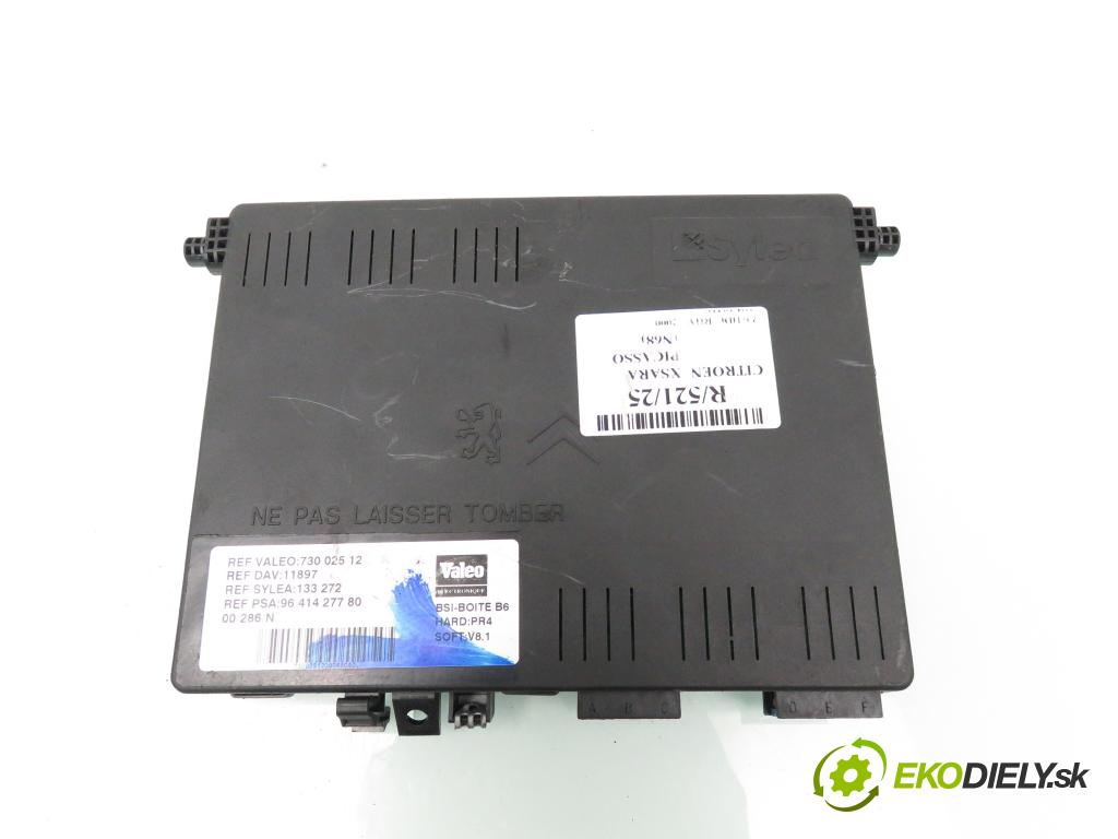 CITROEN XSARA PICASSO (N68) MINIVAN 2000 66,00 2.0 HDi 8V 90 - RHY 1997,00 MODUL BSI 9641427780 ; 73002512