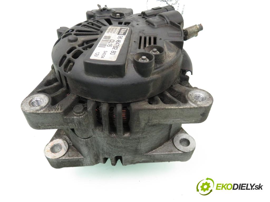 PEUGEOT 206 liftback (2A/C) HB 2003 50,00 1.4 HDi 8V 70 - 8HX 1398,00 Alternátor 9646476280 ; 2542704A (Alternátor)