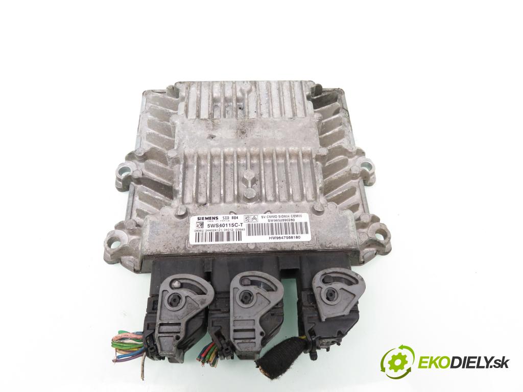 CITROEN C2 (JM_) HB 2004 52,00 1.4 HDi - 8HX (DV4TD) 1398,00 Riadiaca jednotka Motor 9647568180 ; 5WS40115CT