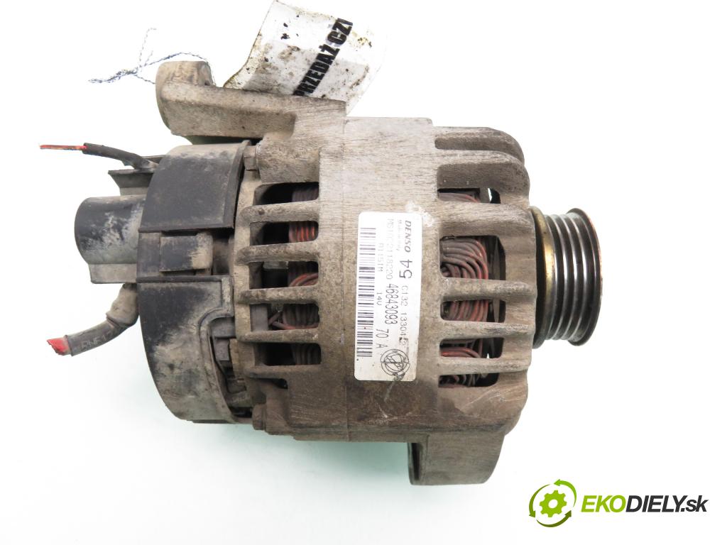 FIAT PANDA (169_) HB 2004 40,00 1.1 54 - 187 A1.000 1108,00 Alternátor 46843093 ; MS1022118220 (Alternátor)