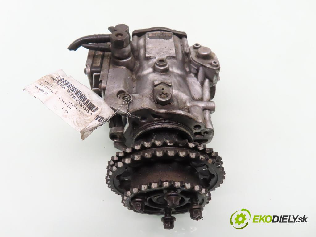 OPEL OMEGA B (25_, 26_, 27_) SEDAN 1999 74,00 2.0 DTI 16V 101 - X 20 DTH 1995,00 Pumpa vstrekovacia 047050401 ; 0281010889 (Vstrekovacie čerpadlo)