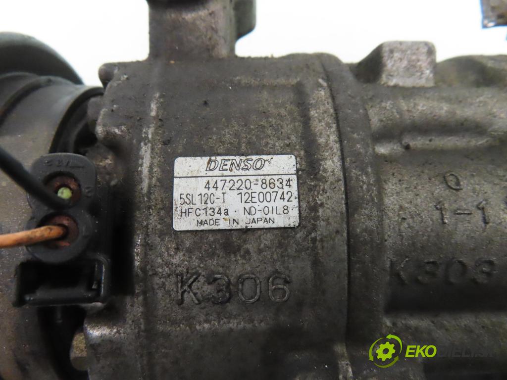 FIAT STILO (192_) HB 2002 76,00 1.6 16V 103 - 182 B6.000 1596,00 KOMPRESOR: klimatizácie 4472208634 (Kompresor klimatizácie)