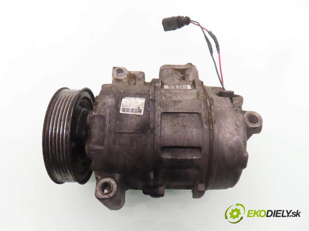 AUDI A4 Avant (8E5, B6) KOMBI 2002 96,00 1.9 TDI - AWX 1896,00 KOMPRESOR: klimatizácie 8E0260805AB ; 4471805353 (Kompresor klimatizácie)