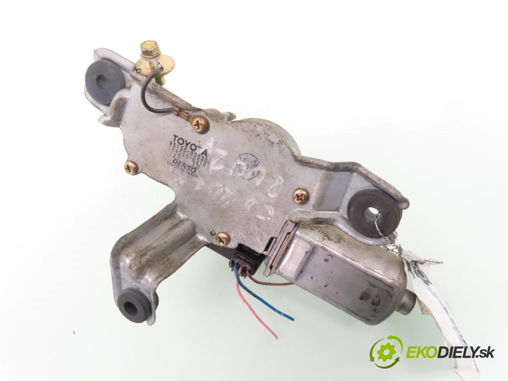 TOYOTA COROLLA (_E12_) HB 2002 81,00 1.6 VVT-i (ZZE121_) - 3ZZ-FE 1598,00 motorek stěrače ZADNÍ: 8513002020 ; 1592006210