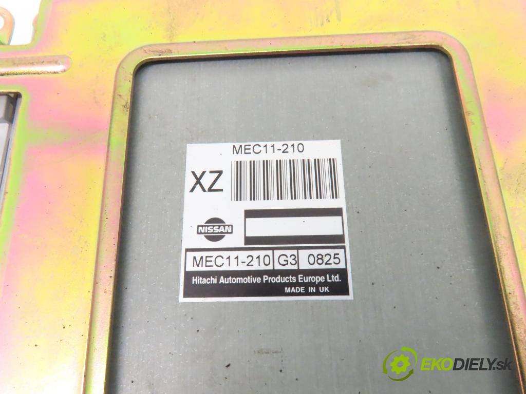 NISSAN ALMERA II (N16) HB 2000 84,00 1.8 - QG18DE 1769,00 řídící jednotka motora MEC11210