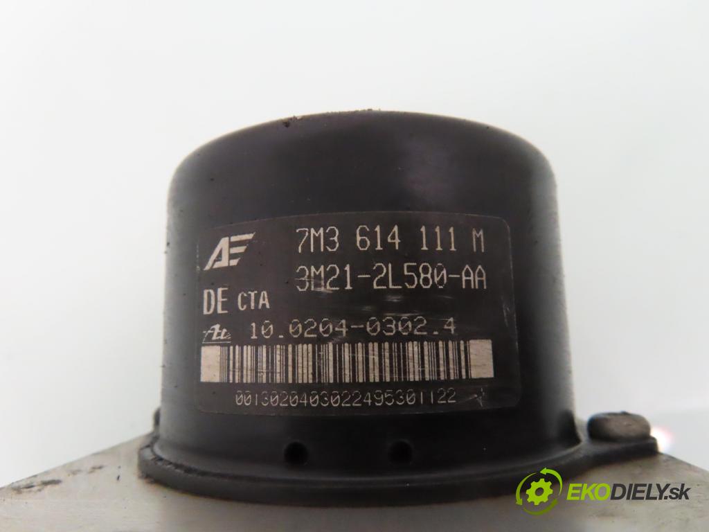 SEAT ALHAMBRA (7V8, 7V9) VAN 2005 85,00 2.0 i - ATM 1984,00 Pumpa ABS 7M3907379E ; 7M3614111M ; 3M212L580AA (Pumpa ABS)