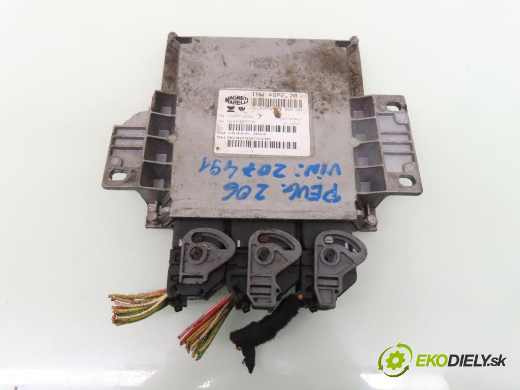 PEUGEOT 206 liftback (2A/C) HB 2003 44,00 1.1 60 - HFZ 1124,00 Riadiaca jednotka Motor IAW48P270