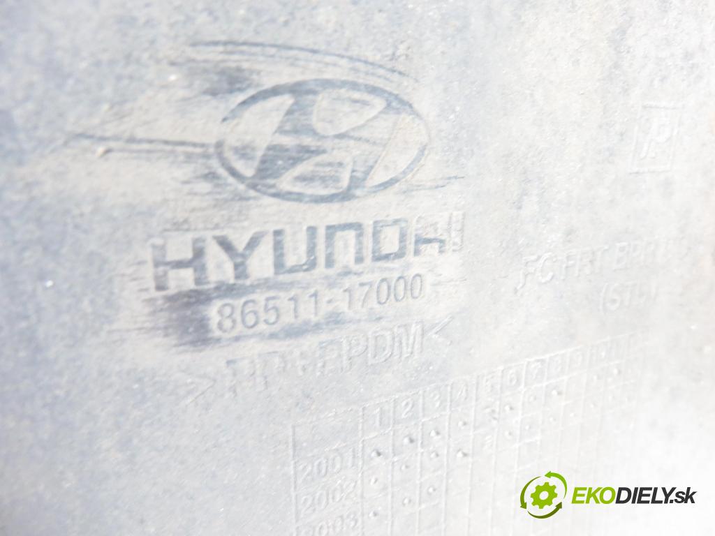 HYUNDAI MATRIX (FC) HB 2004 76,00 1.6 - G4ED-G 1599,00 nárazník přední část 8651117000