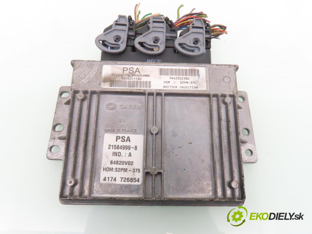 CITROEN C2 (JM_) HB 2004 50,00 1.4 - KFV (TU3JP) 1360,00 Riadiaca jednotka Motor 9656051180 ; 9642222380
