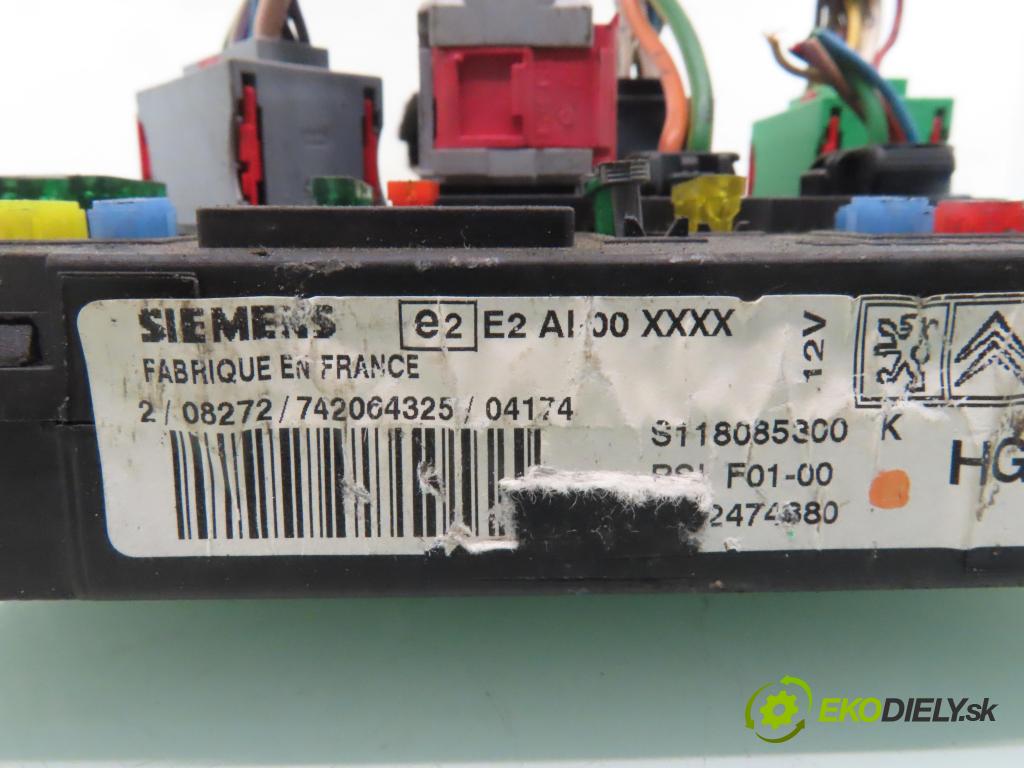 CITROEN C2 (JM_) HB 2004 50,00 1.4 - KFV (TU3JP) 1360,00 MODUL BSI S118085300K ; 9652474380