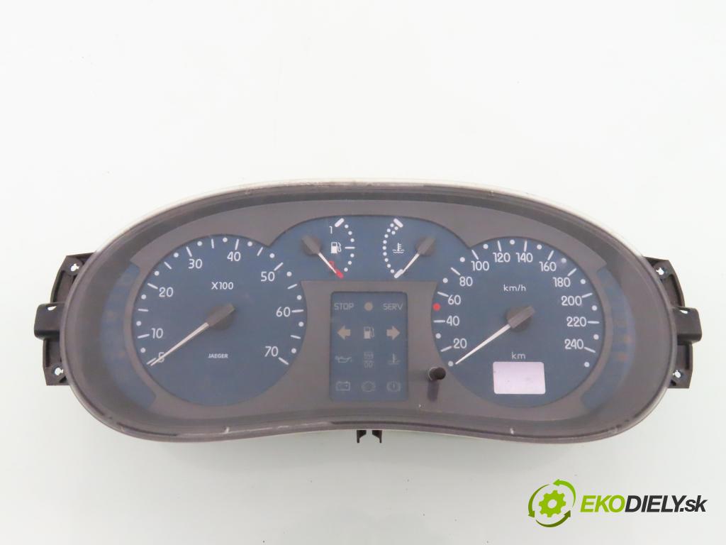RENAULT KANGOO (KC0/1_) KOMBIVAN 2000 59,00 1.9 dTi (KC0U) - F9Q 780 1870,00 Prístrojovka elektrický 8200055049