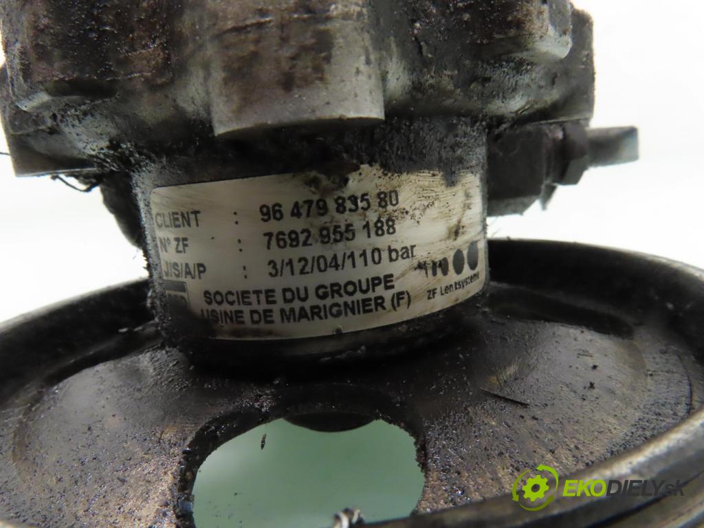 CITROEN C8 (EA_, EB_) MINIVAN 2004 79,00 2.0 HDi - RHM (DW10ATED4) 1997,00 pumpa servočerpadlo 9647983580 ; 7692955188 (Servočerpadlá, pumpy řízení)
