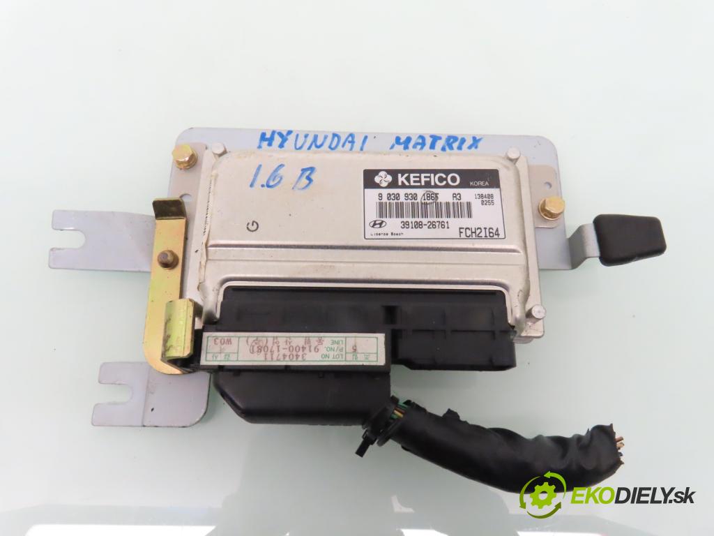 HYUNDAI MATRIX (FC) HB 2004 76,00 1.6 - G4ED-G 1599,00 Riadiaca jednotka Motor 9030930186F ; 3910826761
