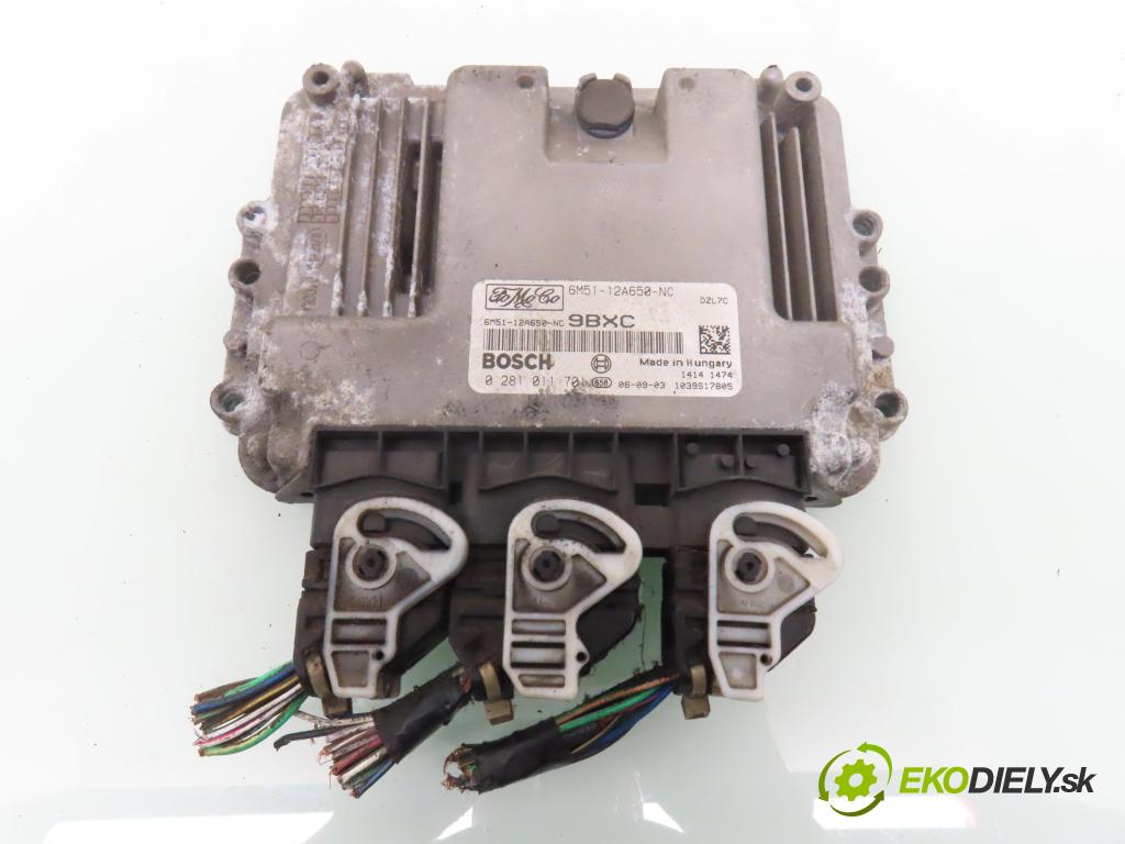 FORD FOCUS II (DA_, HCP) HB 2006 66,00 1.6 TDCi 90 - HHDA 1560,00 Riadiaca jednotka Motor 0281011701 ; 6M5112A650NC