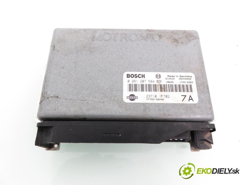NISSAN MICRA II (K11) HB 2001 44,00 1.0 i 16V 998,00 spinačka / imobilizéra IMMO / Riadiaca jednotka 0261207584 ; 237101F702 ; 28590C9902