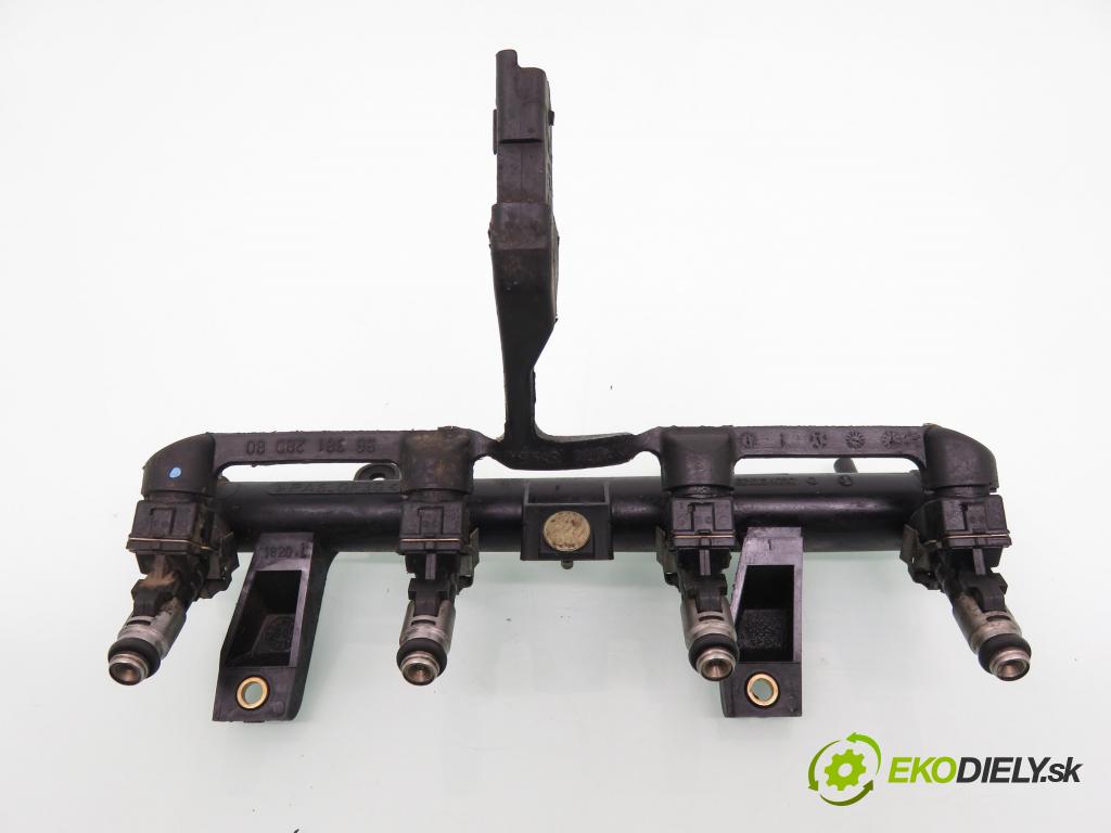 PEUGEOT 206 liftback (2A/C) HB 2000 55,00 1.4 i 75 -  KFX 1361,00 lišta vstřikovací 9625194080D ; 9638128080 (Vstřikovací lišta)