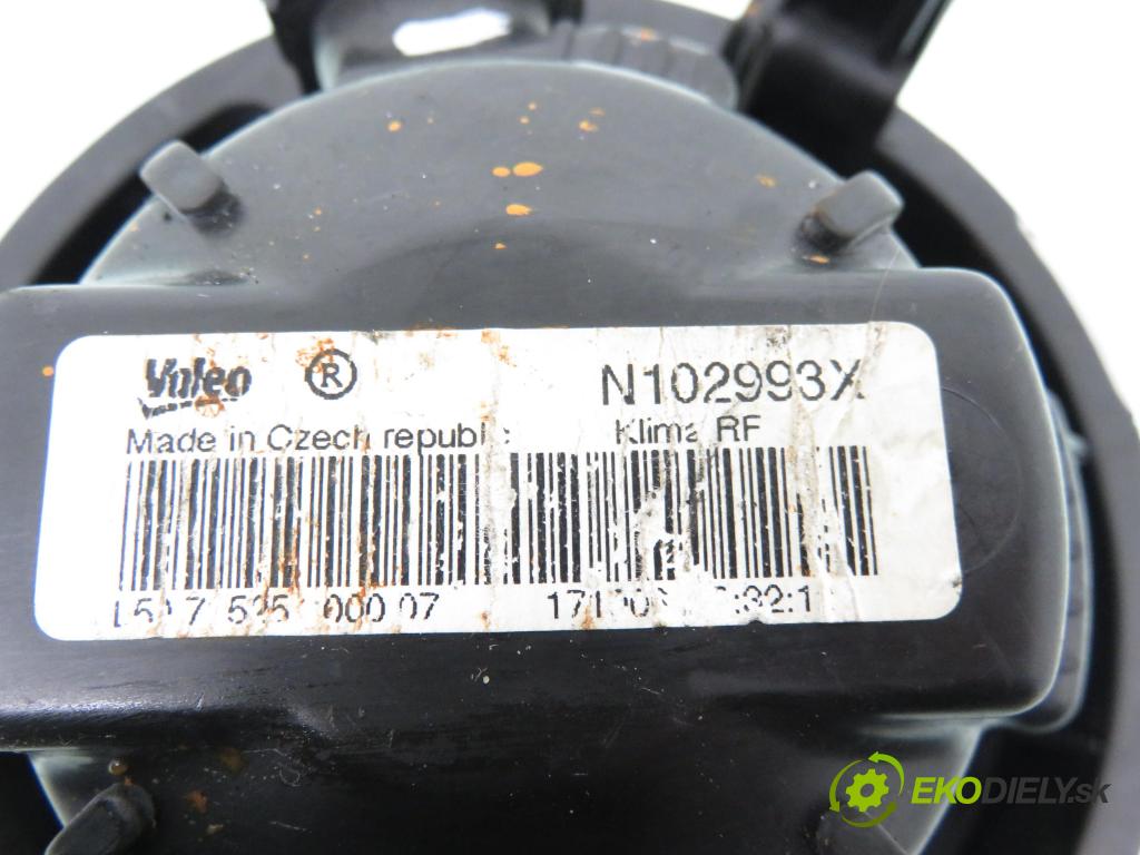 PEUGEOT 207 (WA_, WC_) HB 2006 50,00 1.4 HDi 8V 68 - 8HZ 1398,00 ventilátor větráku N102993X ; N102097A