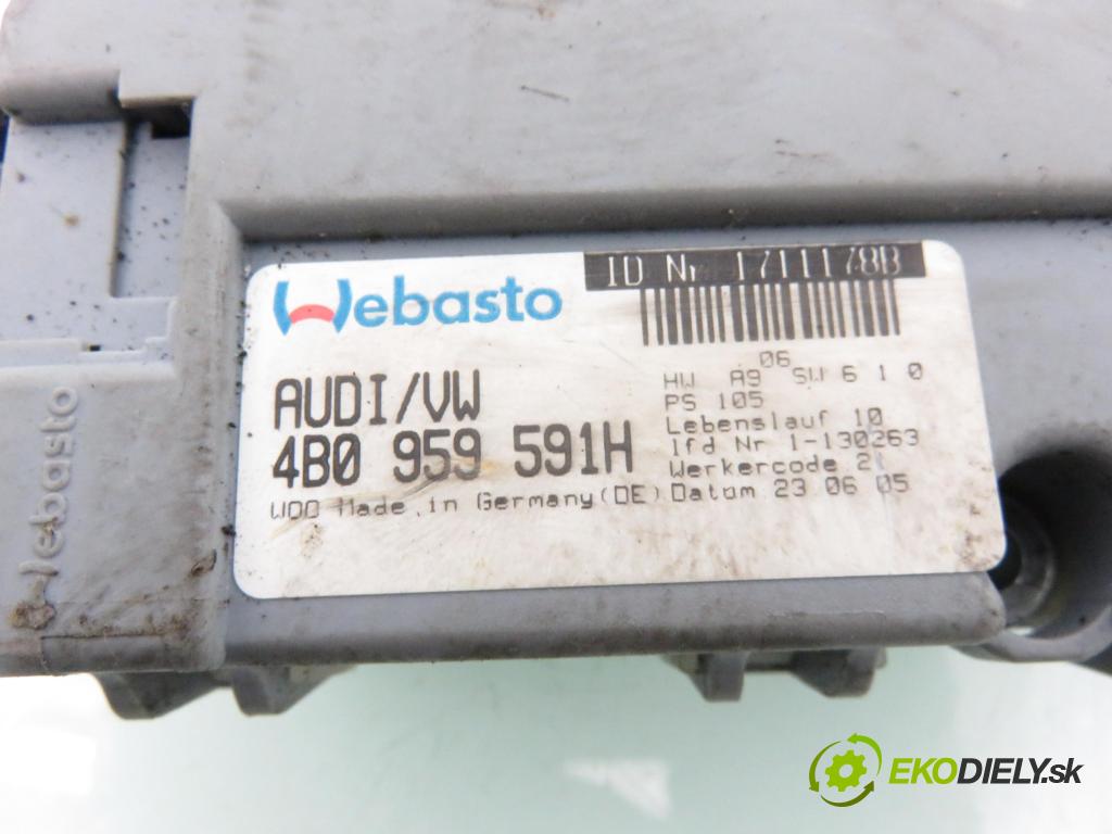 AUDI A6 Avant (4B5, C5) KOMBI 1999 81,00 1.9 TDI - AFN 1896,00 motorek střešního okna 4B0959591H (Motorek ovládání střešního okna)