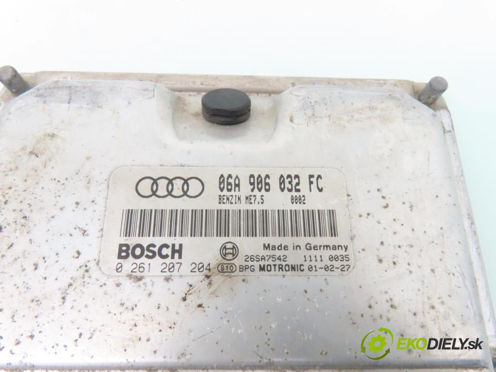 AUDI A3 (8L1) HB 2001 110,00 1.8 T - AGU 1781,00 Riadiaca jednotka Motor 06A906032FC ; 0261207204