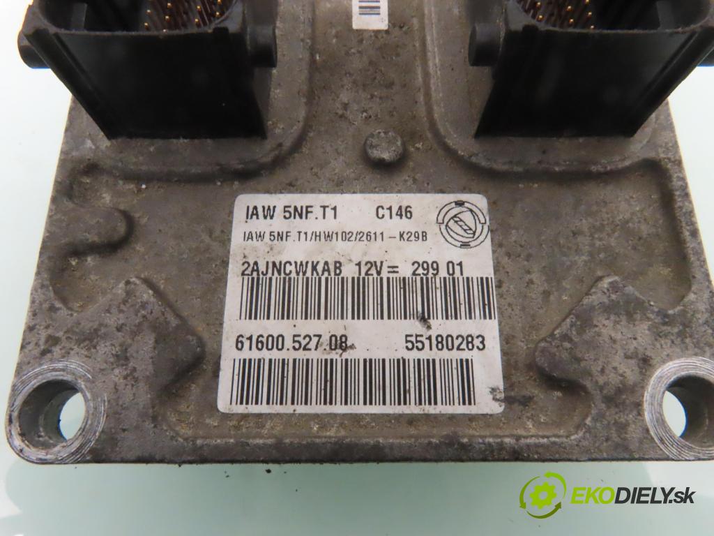 FIAT STILO (192_) HB 2003 76,00 1.6 16V 103 - 182 B6.000 1596,00 Riadiaca jednotka Motor 55180283 ; IAW5FT1 ; 6160052708