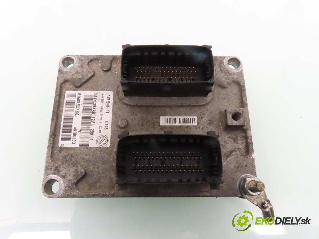 FIAT STILO (192_) HB 2003 76,00 1.6 16V 103 - 182 B6.000 1596,00 Riadiaca jednotka Motor 55180283 ; IAW5FT1 ; 6160052708